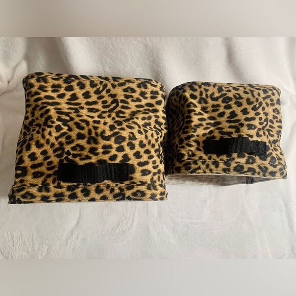 PINK VS CHEETAH STORAGE BINS SETS OF 2 - Picture 3 of 10